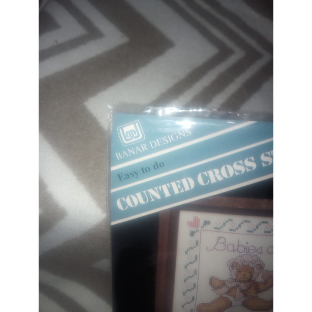 Counted Cross Stitch CSK-30‎ Banar Designs Babies NOS Sealed - Picture 4 of 4